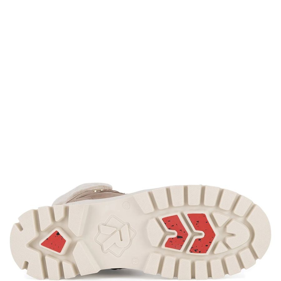 RIEKER Aulinukai moterims, Smėlio, Booties 4