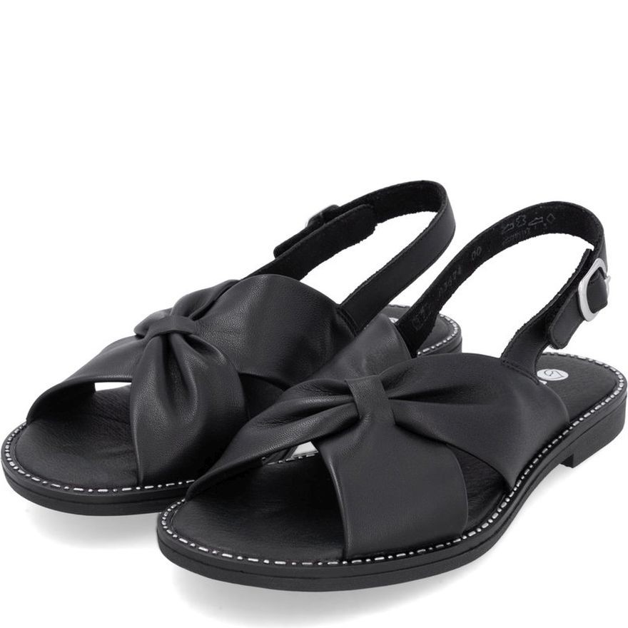 REMONTE Basutės moterims, Juoda, Sandals 3