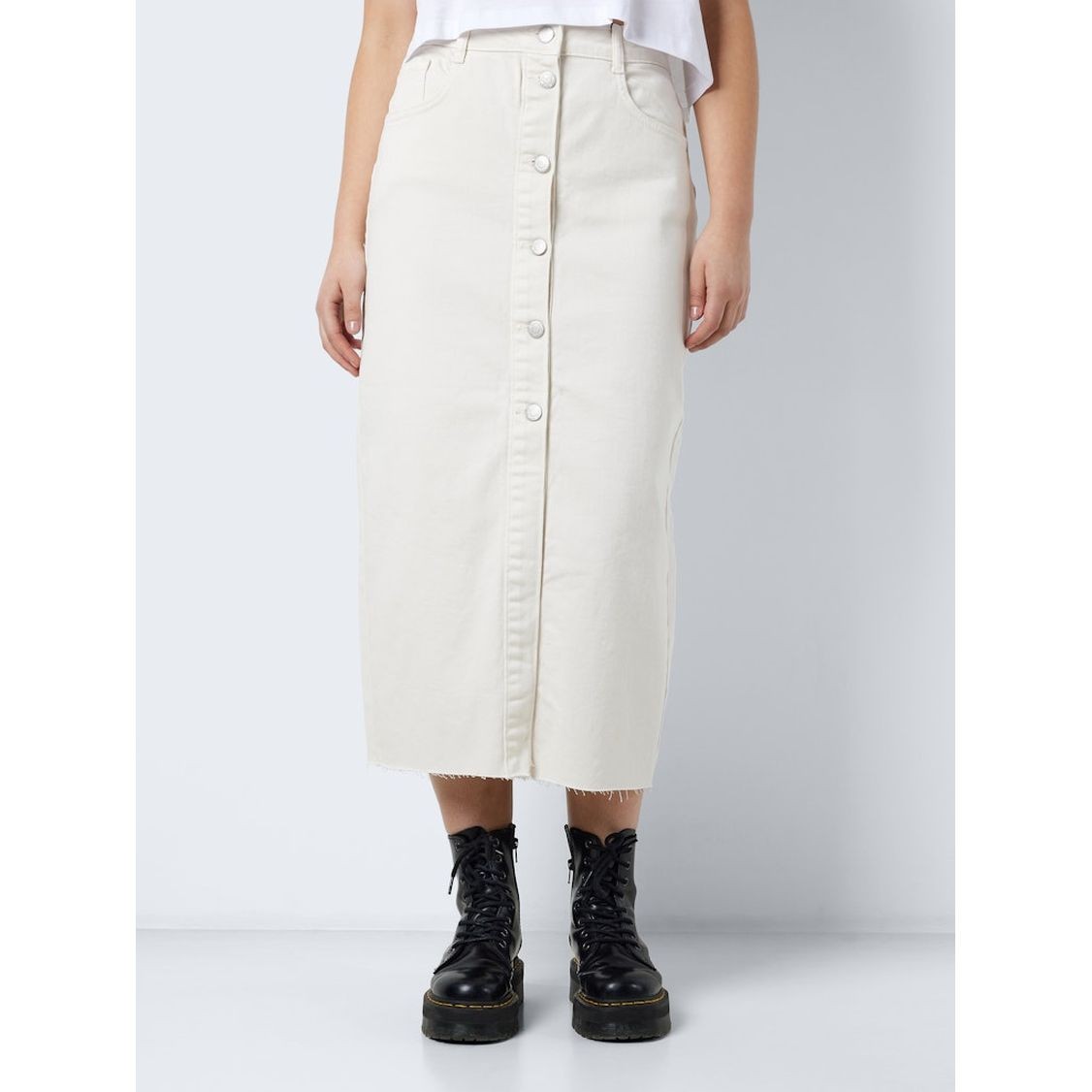 NOISY MAY Maxi sijonas moterims, Kūno, Nmsira maxi skirt 3