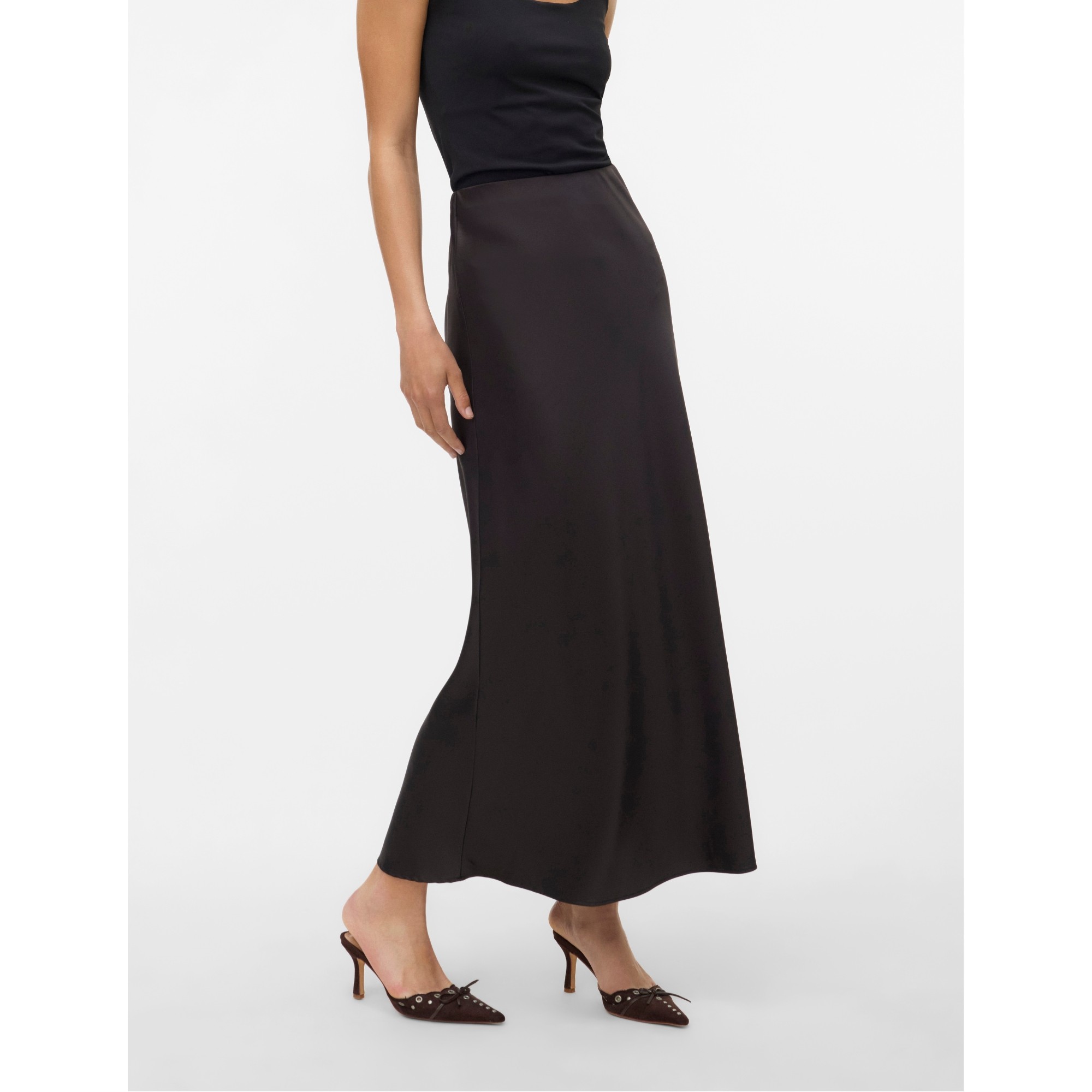 VERO MODA Maxi sijonas moterims, Ruda, Merle skirt 2