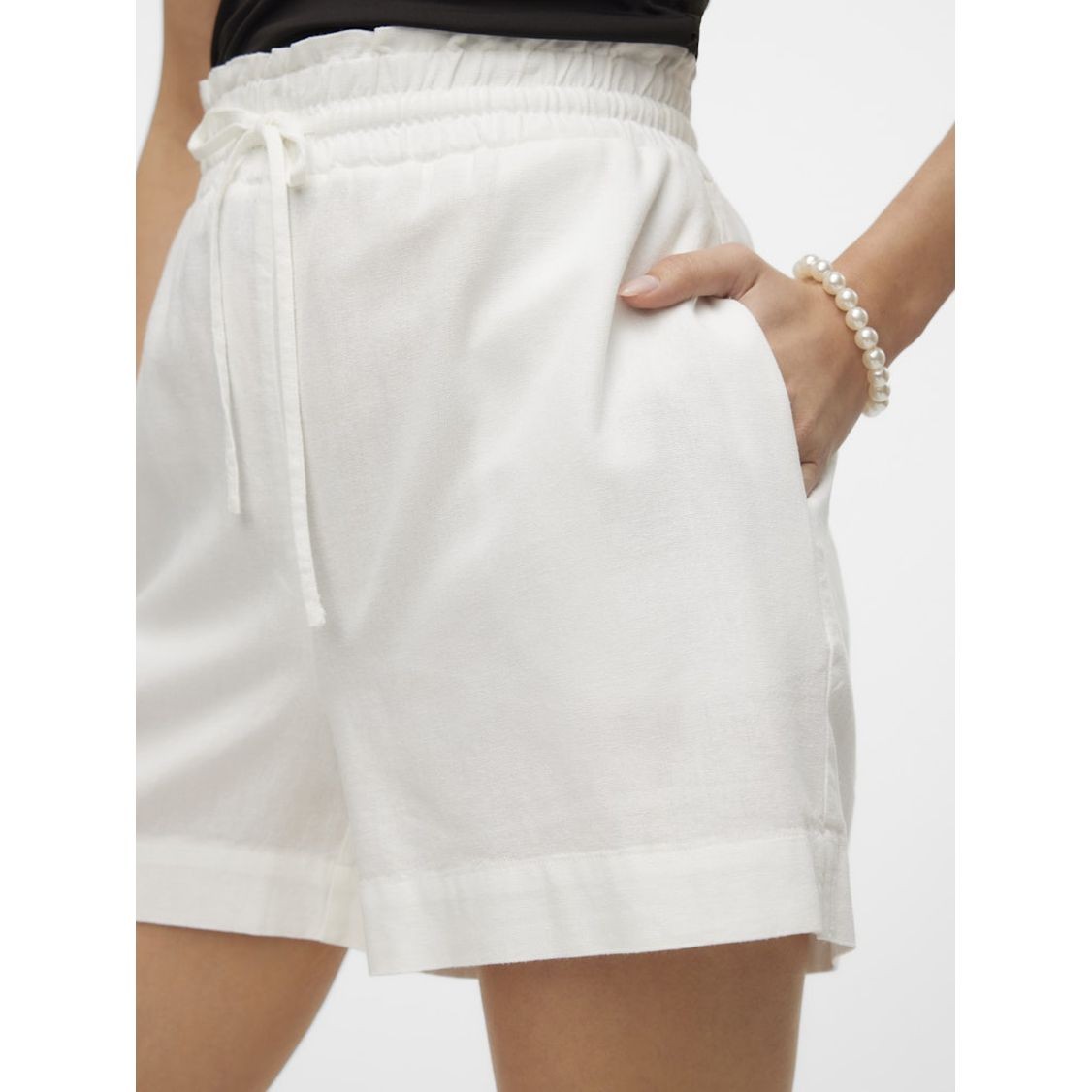 VERO MODA Šortai moterims, Balta, Vmmymilo shorts 6