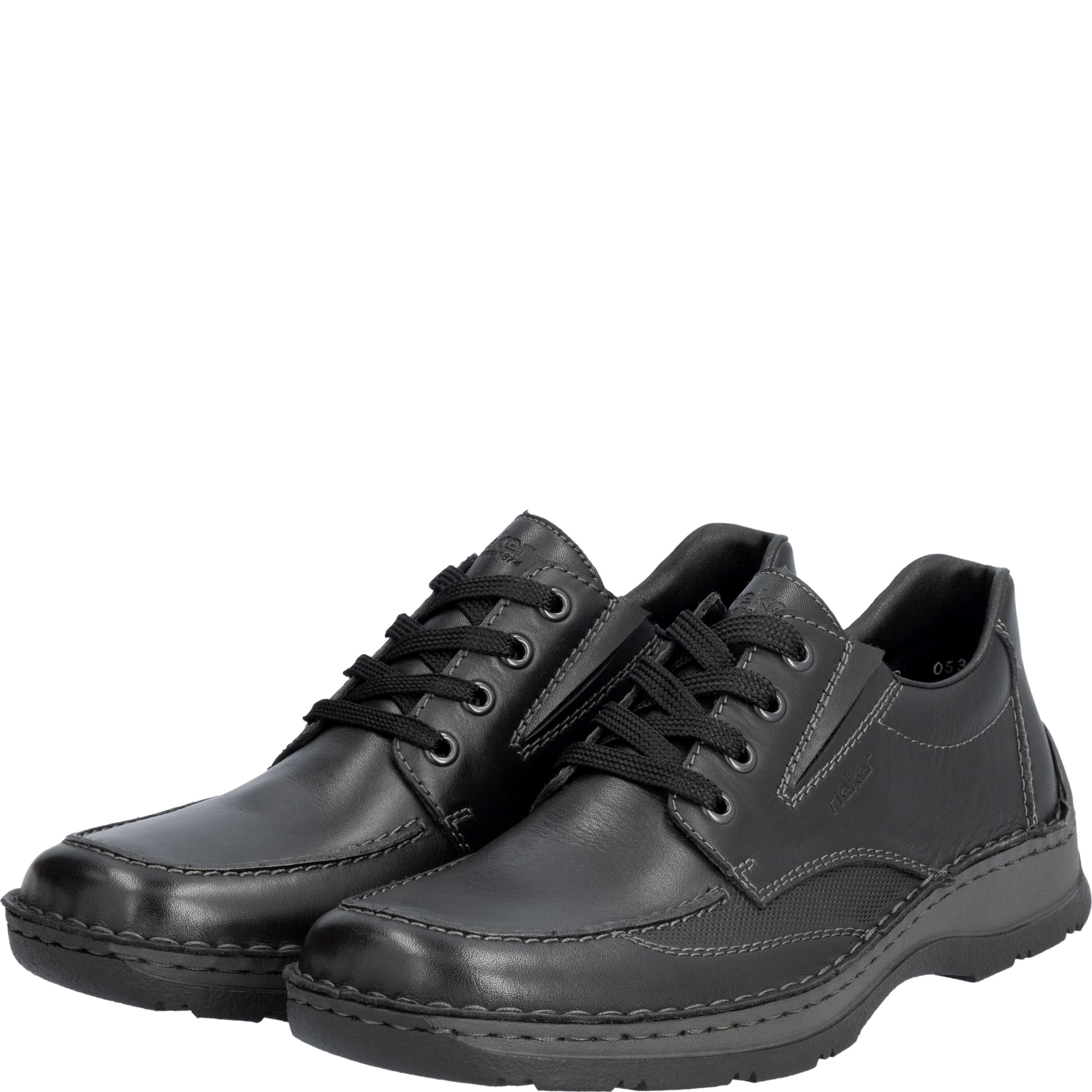 RIEKER Laisvalaikio bateliai vyrams, Juoda, Men's shoes 10