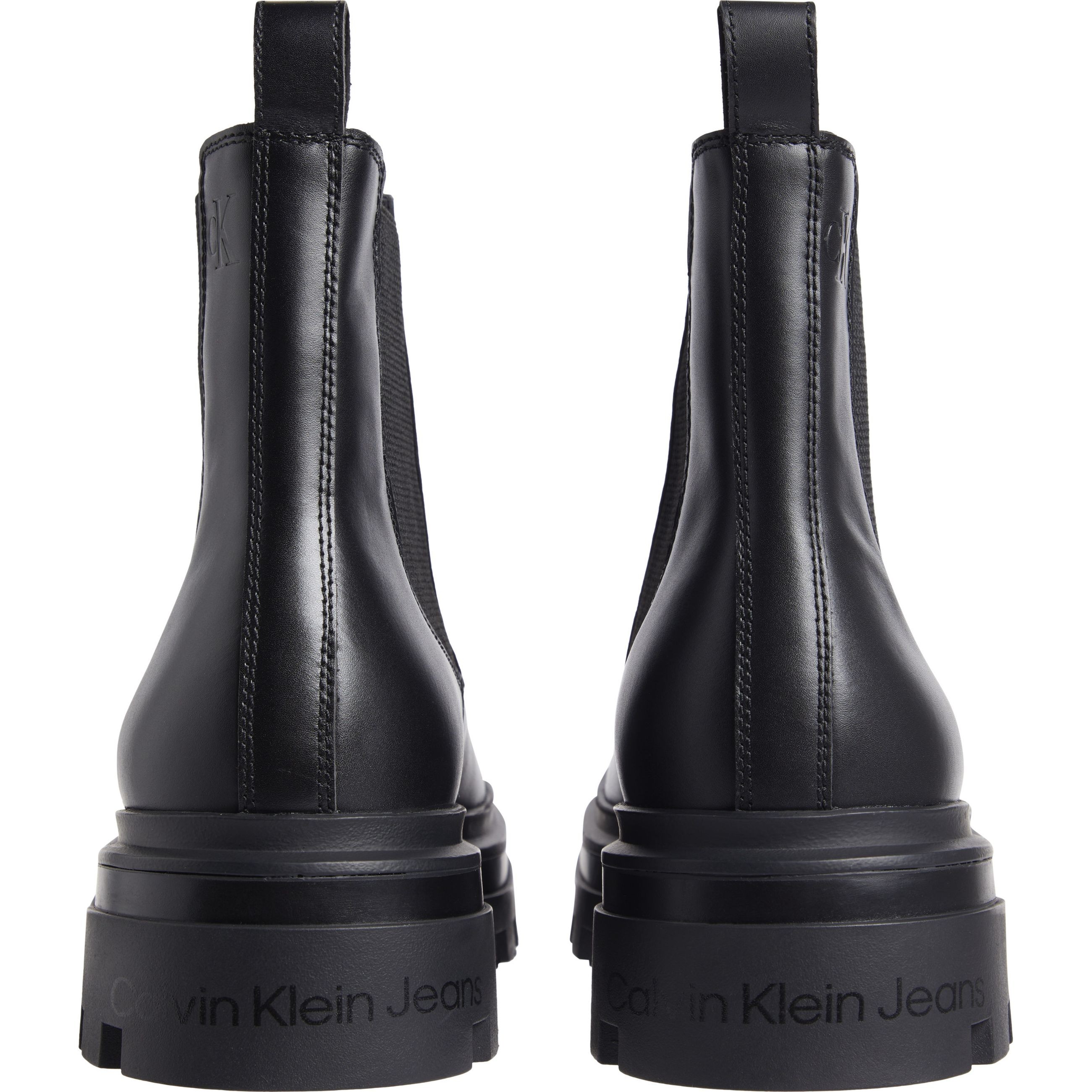 CALVIN KLEIN JEANS Aulinukai vyrams, Juoda, Lugged chelsea boot 3