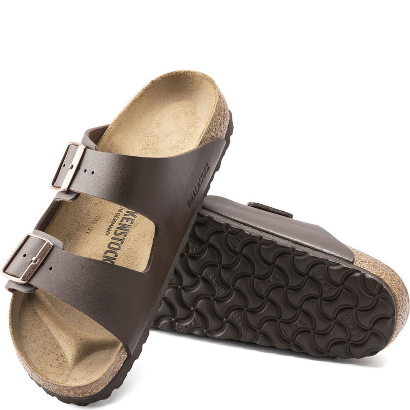 BIRKENSTOCK Šlepetės, Ruda, Arizona slippers 4