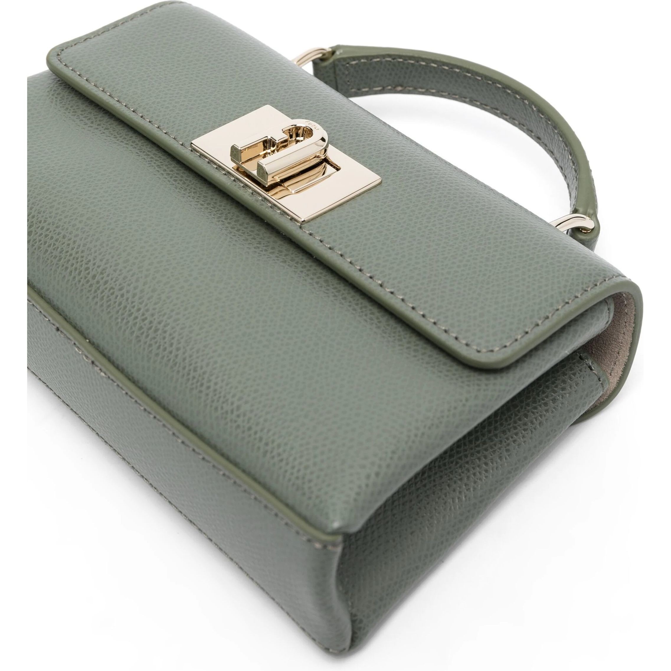 FURLA Rankinė per petį moterims, Žalia, Furla 1927 mini crossbody 3