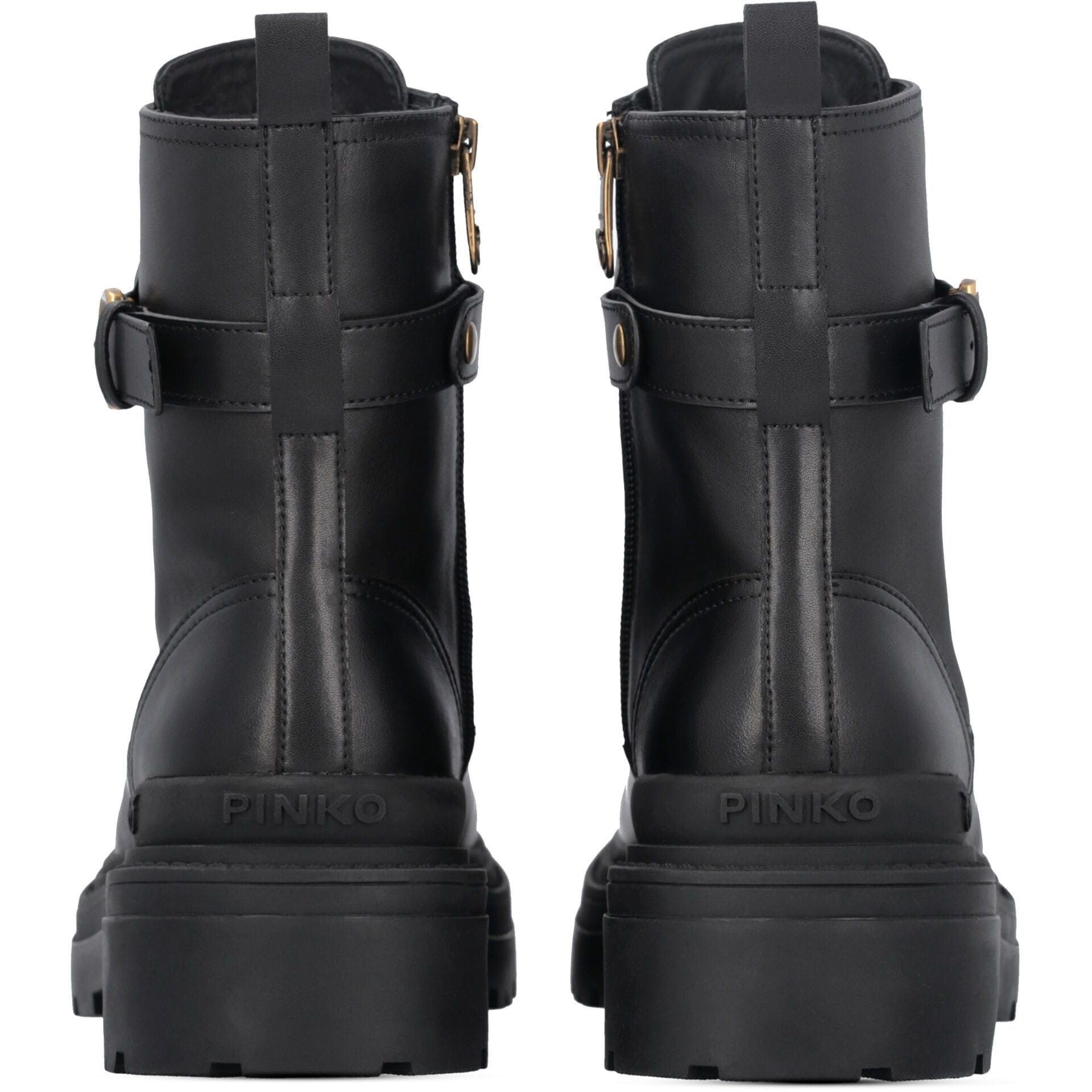 PINKO Auliniai moterims, Juoda, Mia ankle boot 4