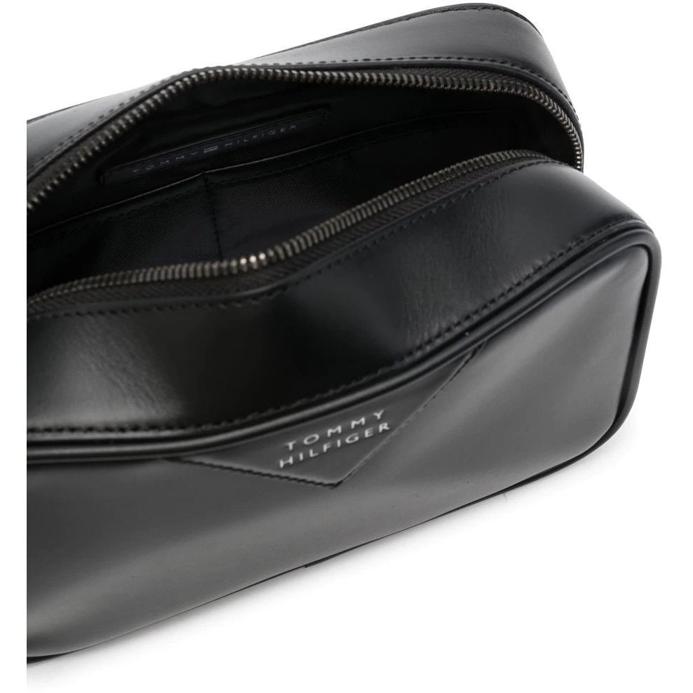 TOMMY HILFIGER Kosmetinė vyrams, Juoda, TH WASHBAG 4