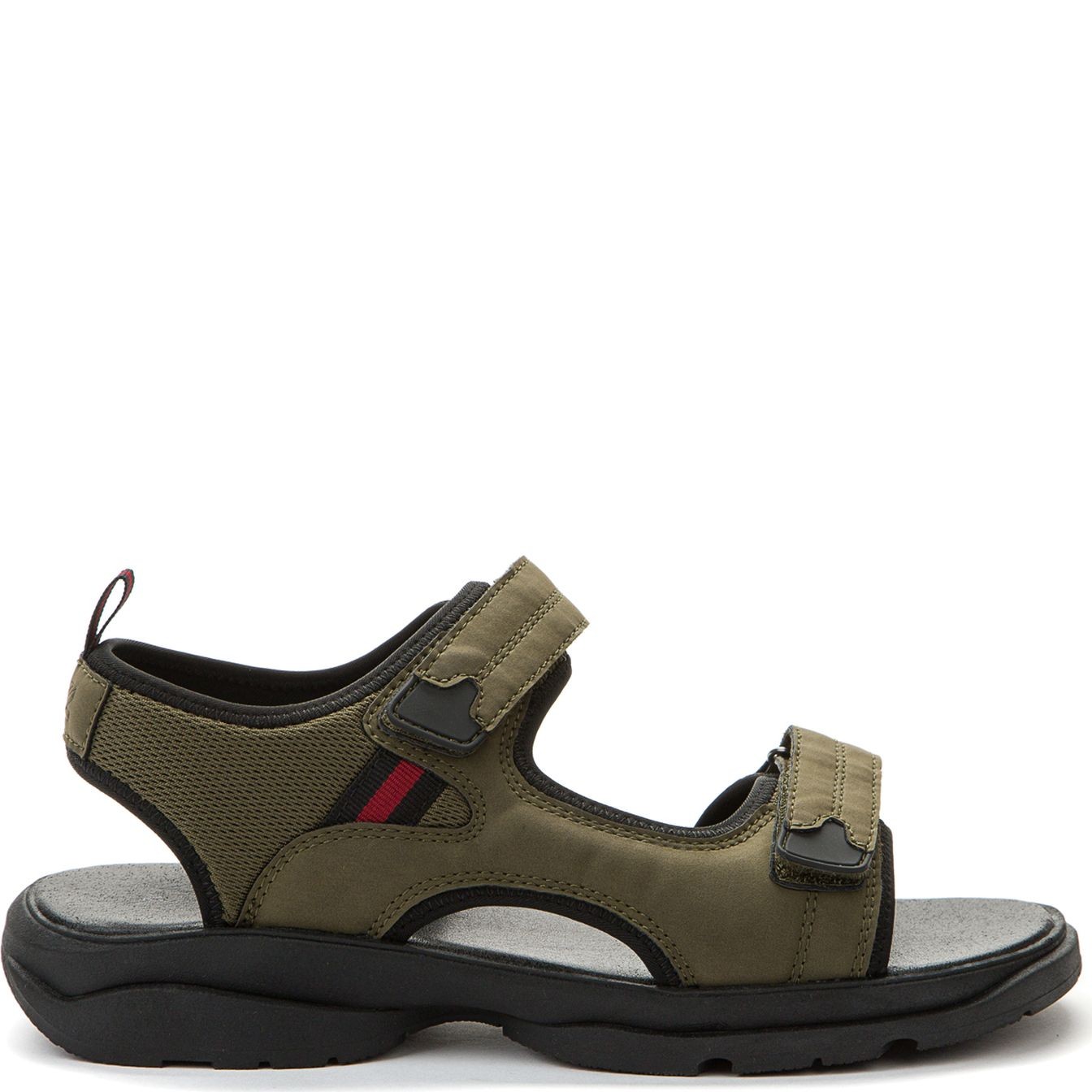 CROSBY Basutės vyrams, Chaki, SANDALS 2