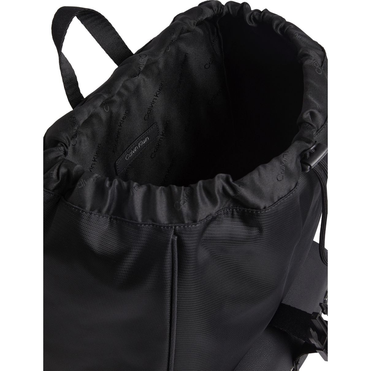 CALVIN KLEIN Kuprinė vyrams, Juoda, Elevated flap backpack 3