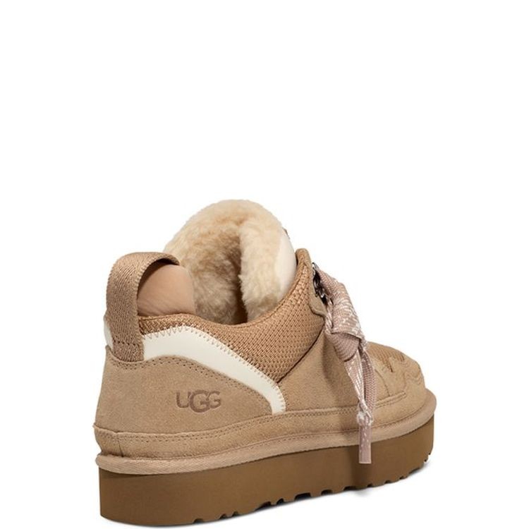 UGG Pašiltinti aulinukai moterims, Smėlio, Lowmel booties 3