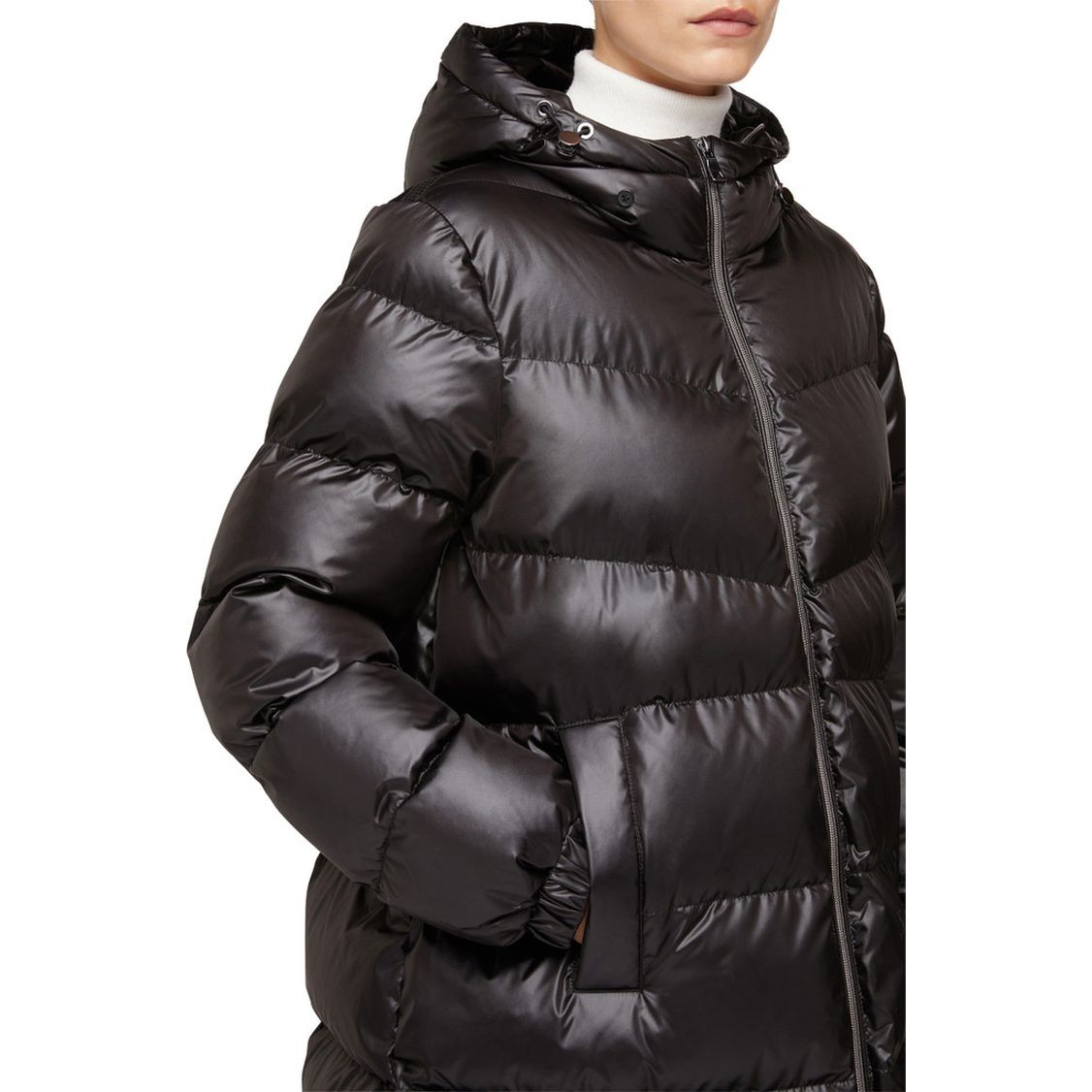 GEOX Striukė moterims, Juoda, Backsie jackets 7