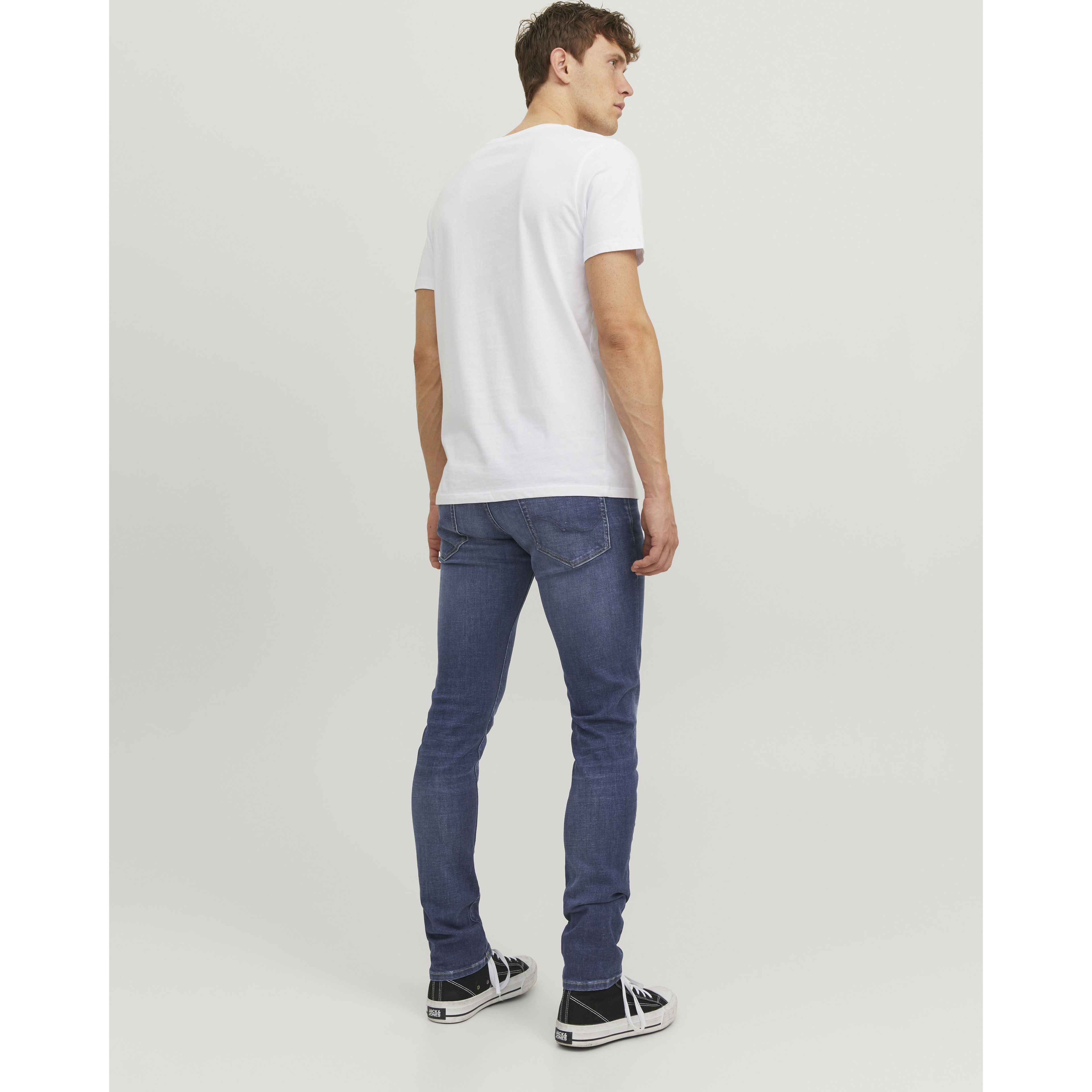 JACK & JONES Slim džinsai vyrams, Mėlyna, JJIGLENN JJICON JJ 659 6