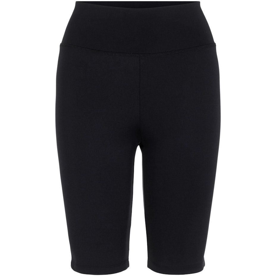 PIECES Šortai moterims, Juoda, PCMIVA HW BIKE SHORTS 1