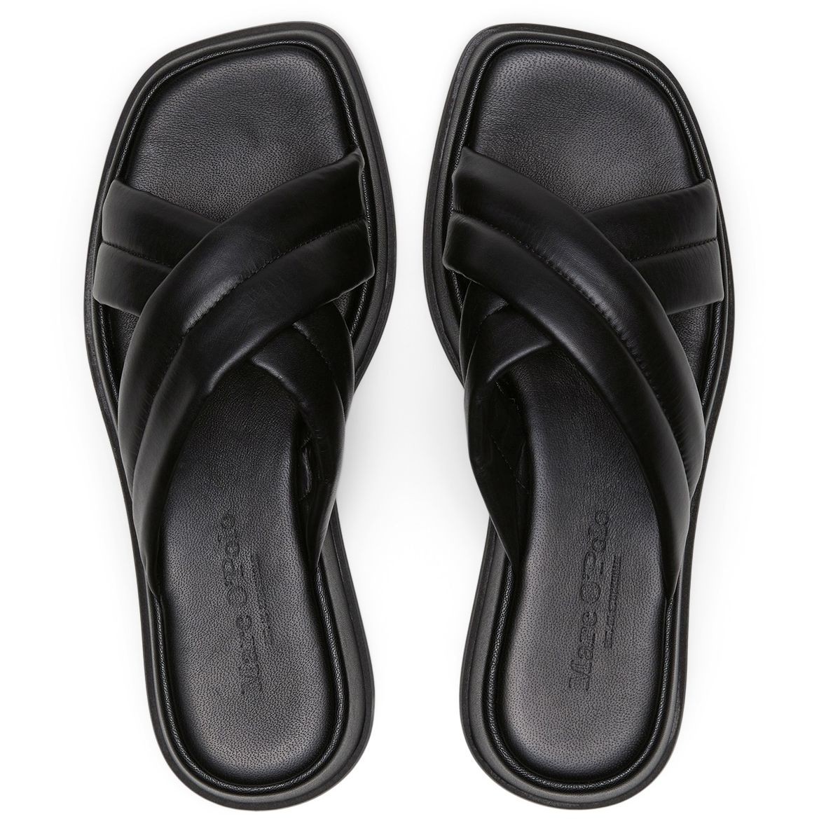 MARC O'POLO Basutės moterims, Juoda, Clara  sandals 3