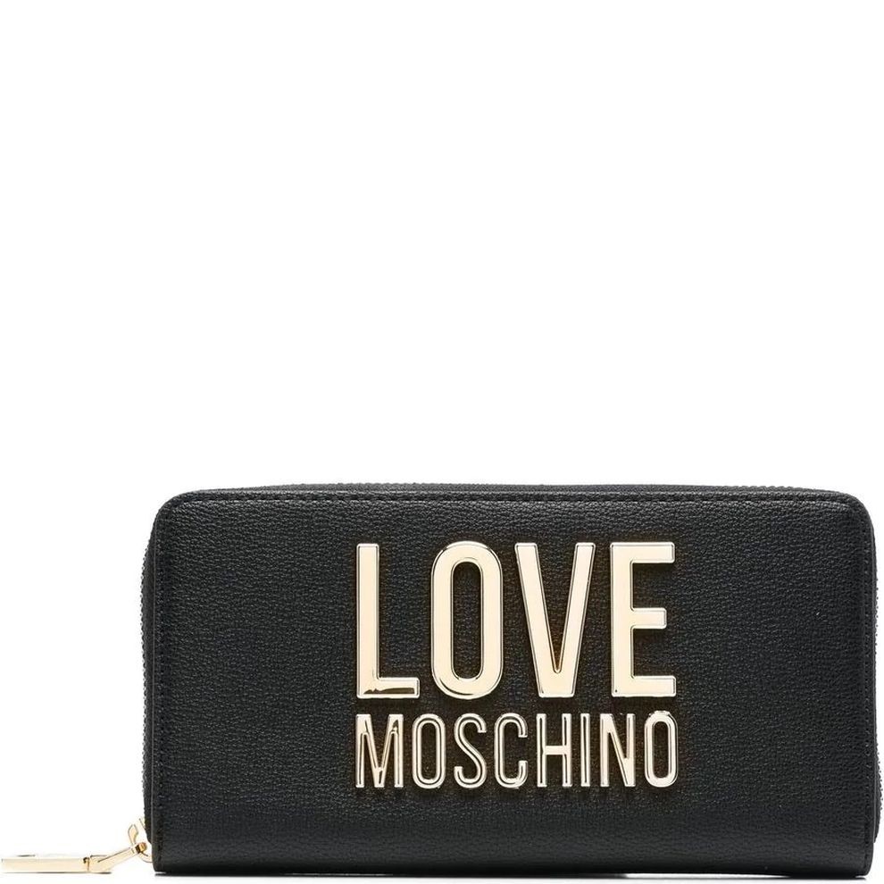 LOVE MOSCHINO Piniginė moterims, Juoda, Wallet 1