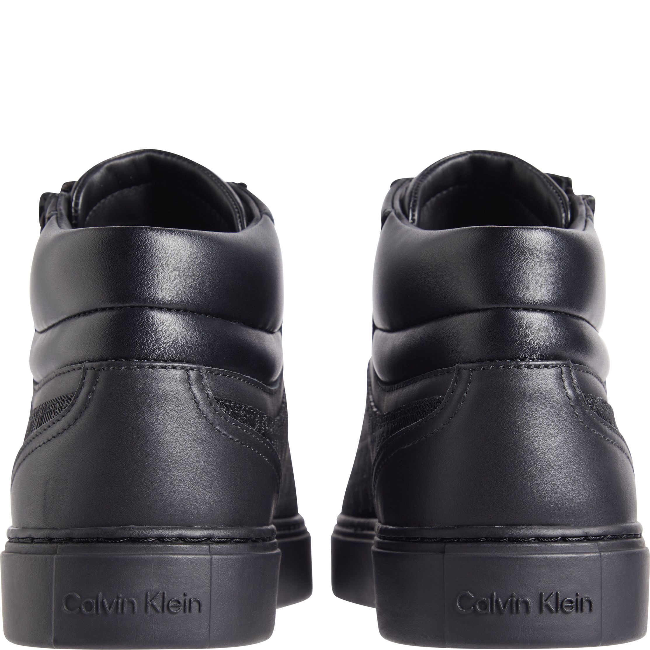 CALVIN KLEIN Aulinukai vyrams, Juoda, High top lace up booties 3