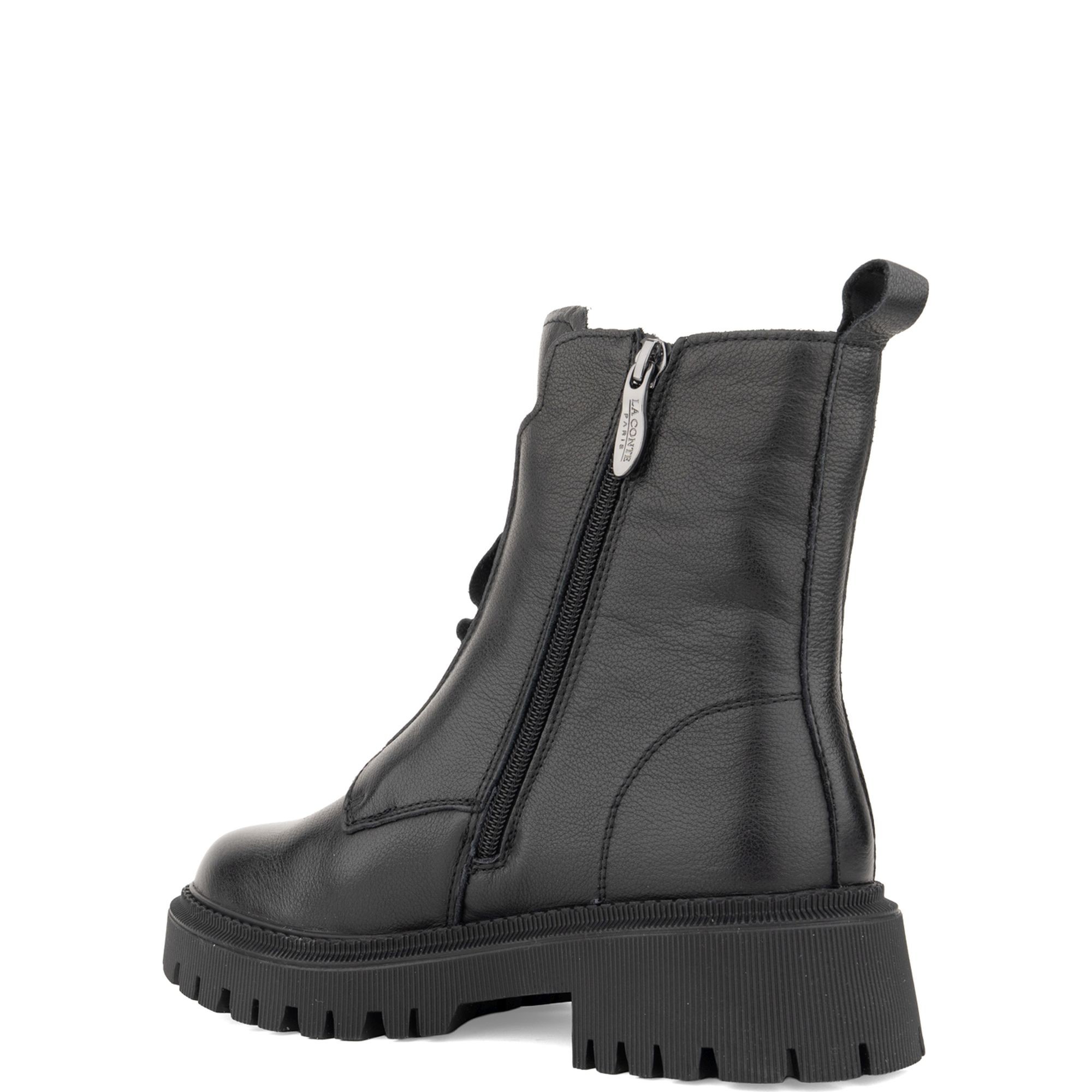 LA CONTE Aulinukai moterims, Juoda, Booties 3