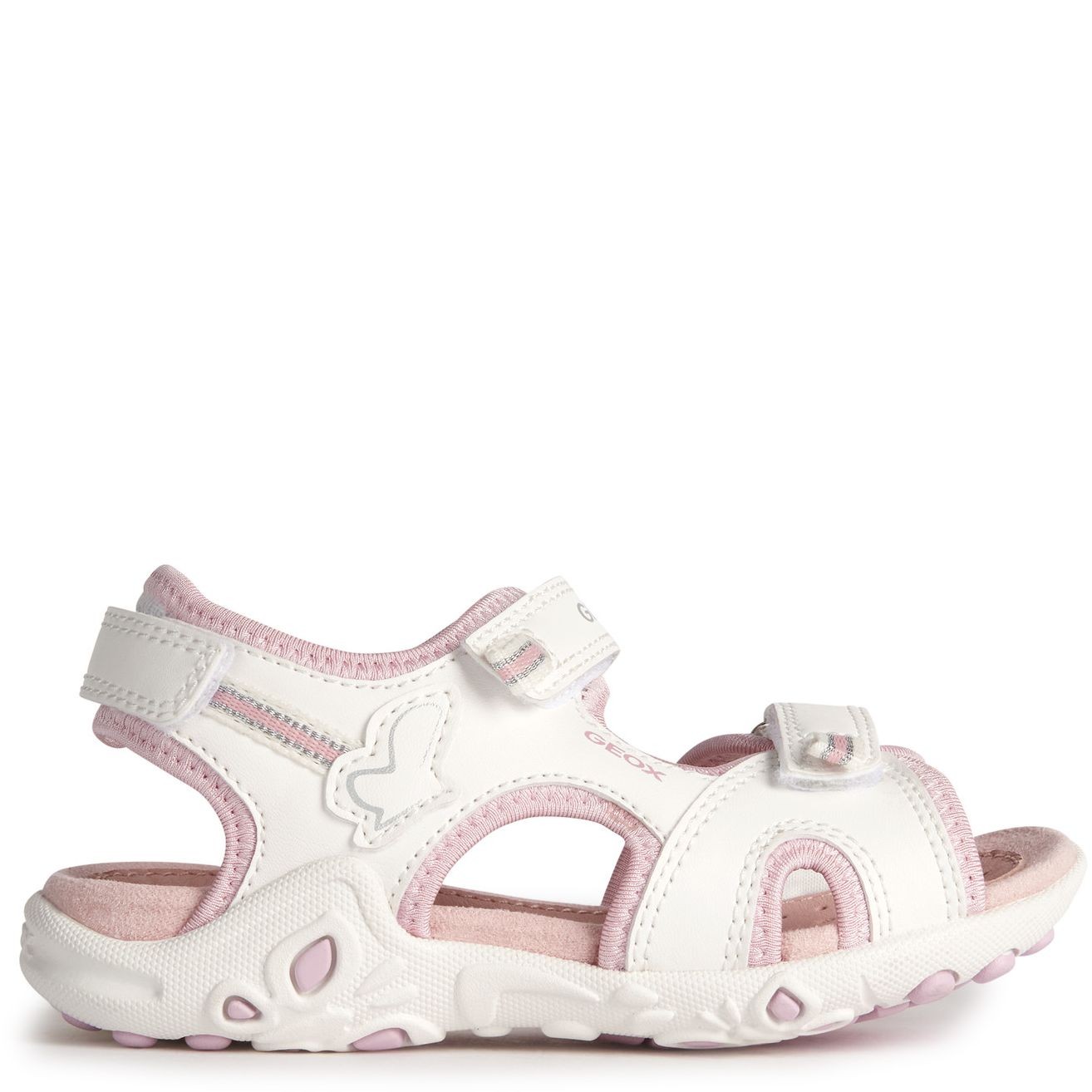 GEOX Basutės mergaitėms, Balta, SANDALS WHINBERRY 2