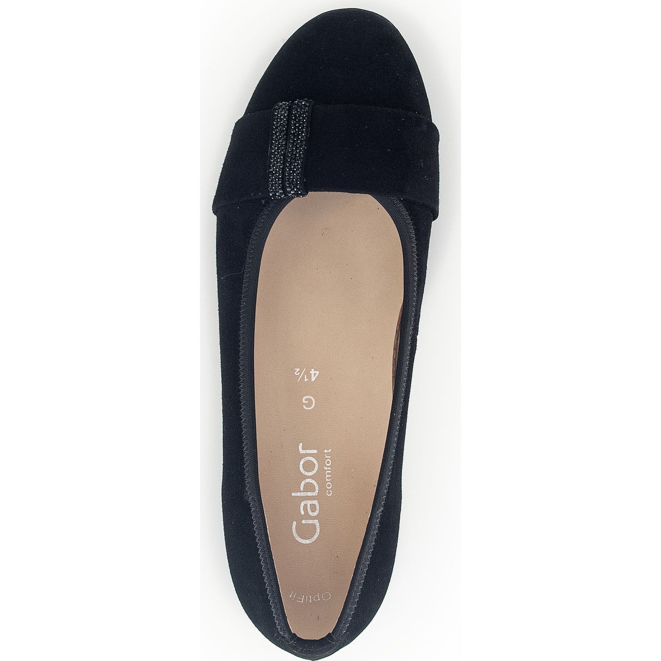 GABOR Balerinos moterims, Juoda, Ballerinas 4