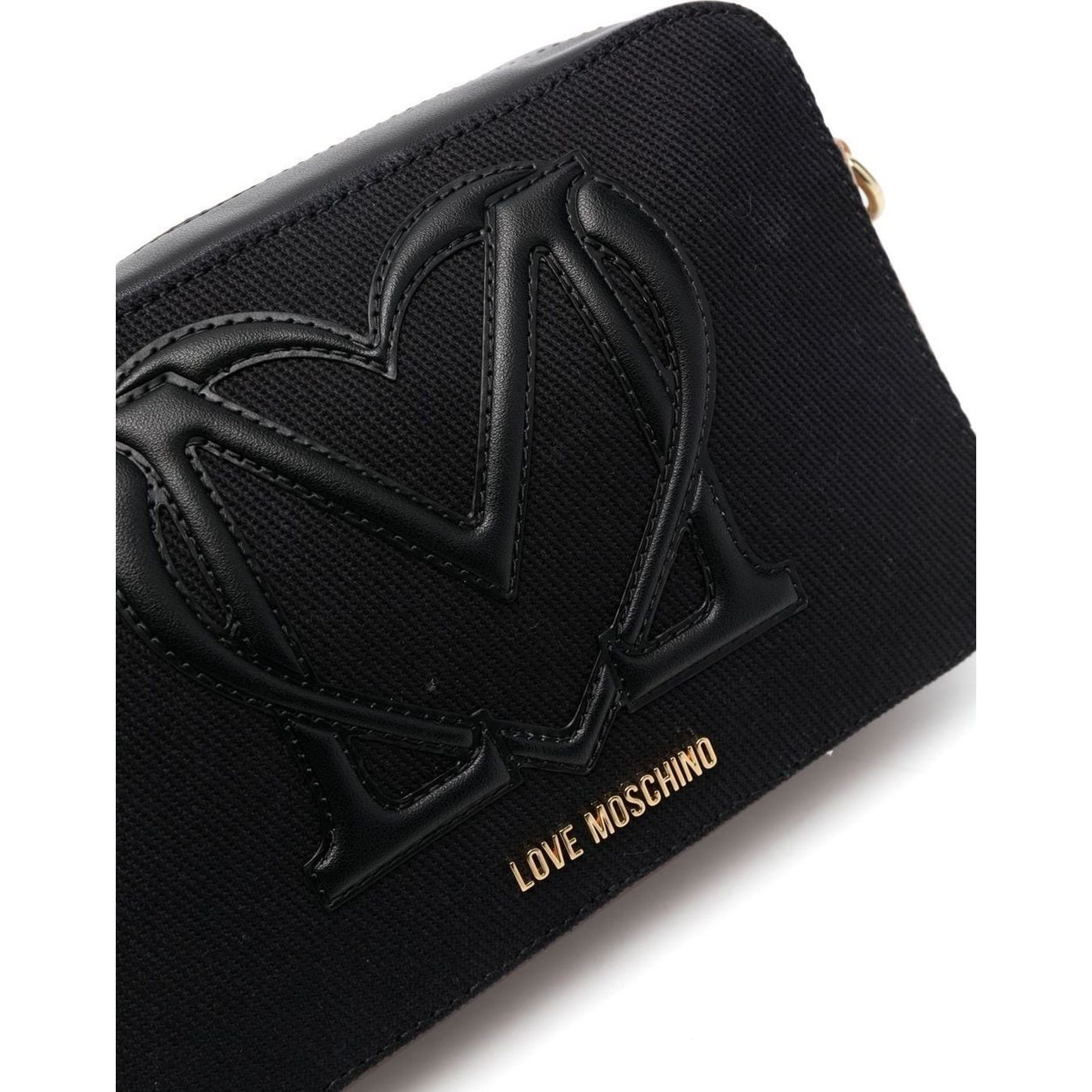 LOVE MOSCHINO Rankinė per petį moterims, Juoda, Crossbody 3