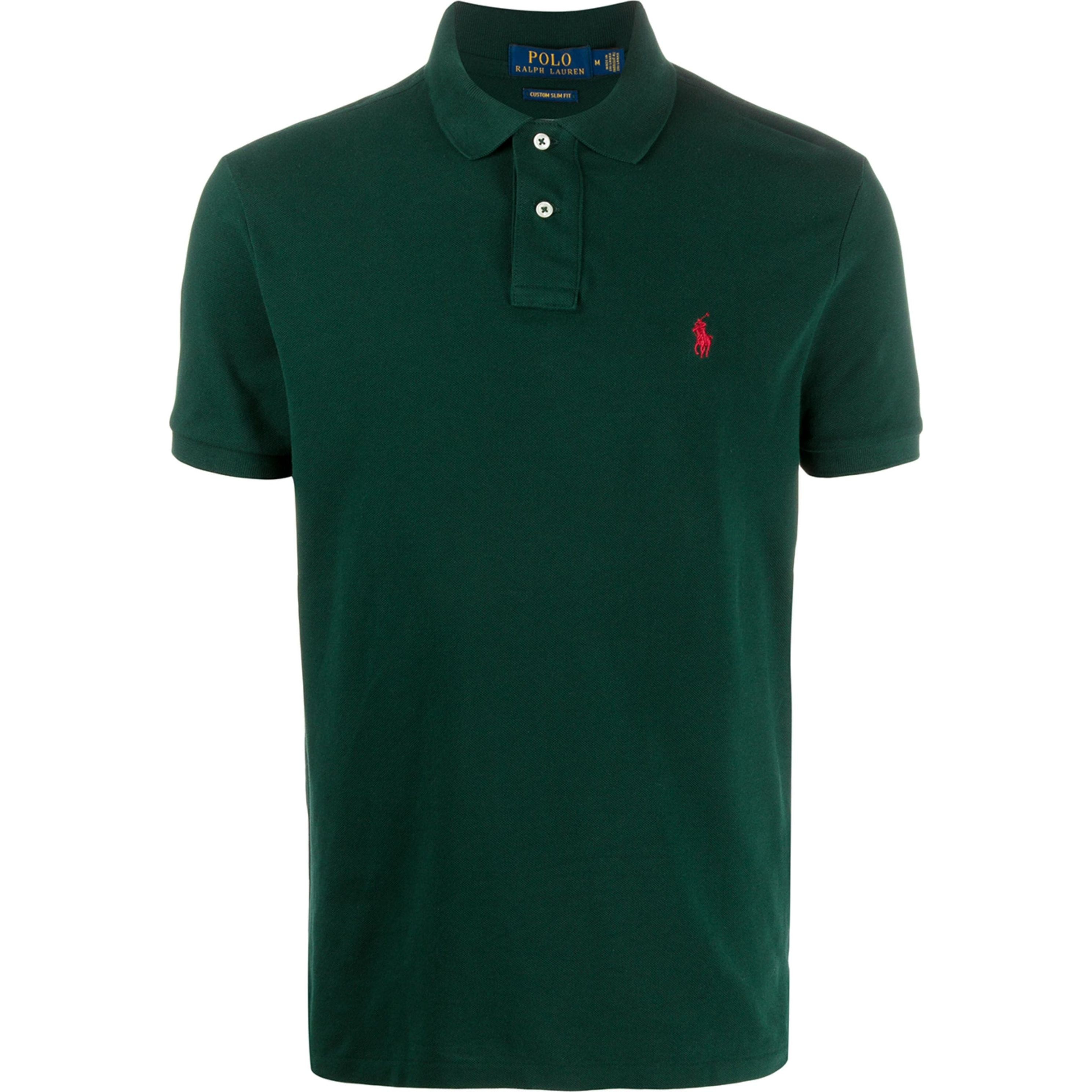POLO RALPH LAUREN Polo marškiniai trumpos rank. vyrams, Žalia, Short sleeve knit 1