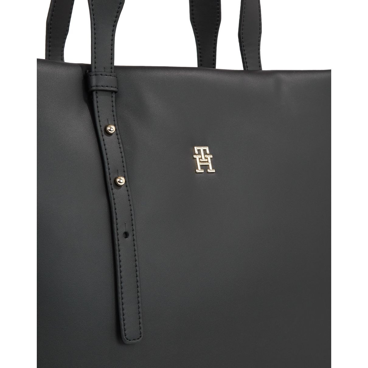 TOMMY HILFIGER Pirkinių krepšys moterims, Juoda, Soft tote 3