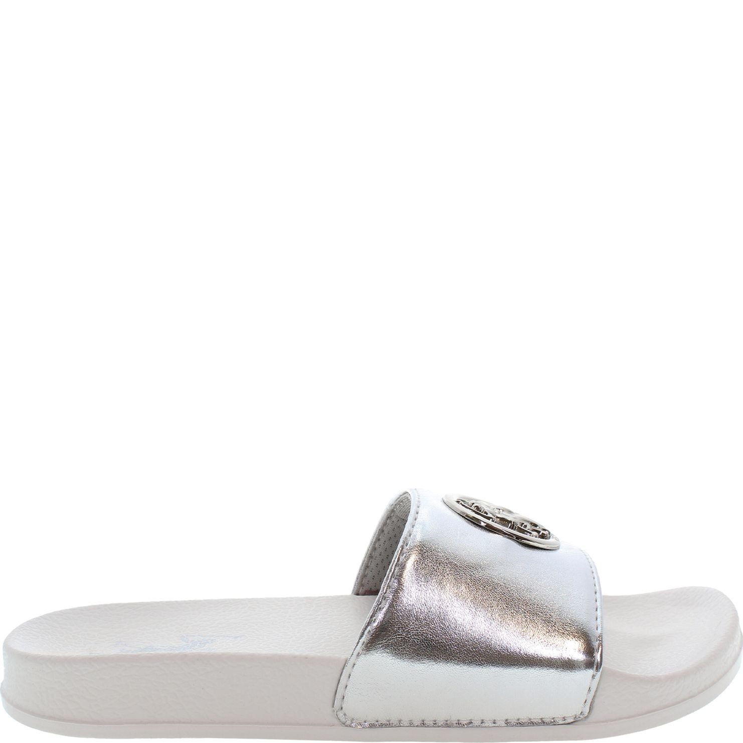 U.S.POLO Guminės šlepetės moterims, Sidabrinė, IVY 2