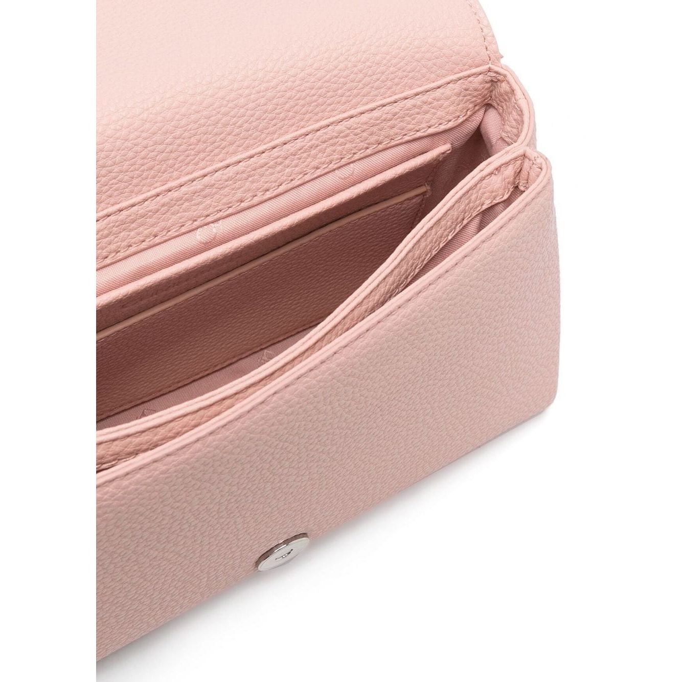 CALVIN KLEIN Rankinė per petį moterims, Rožinė, Re-lock shoulder bag flap 4