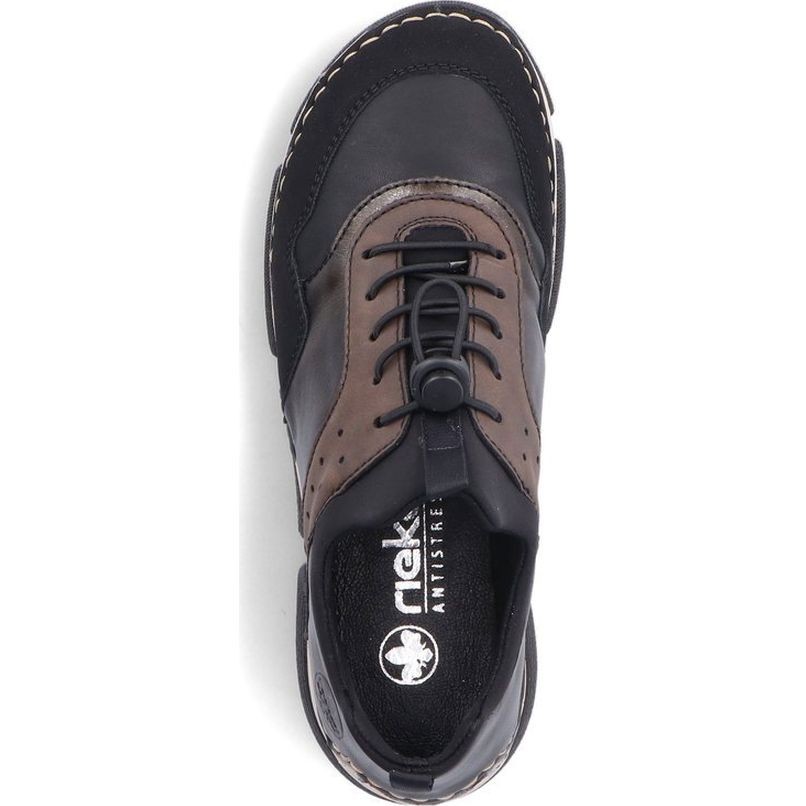 RIEKER Aulinukai moterims, Juoda, Ladies shoes 5
