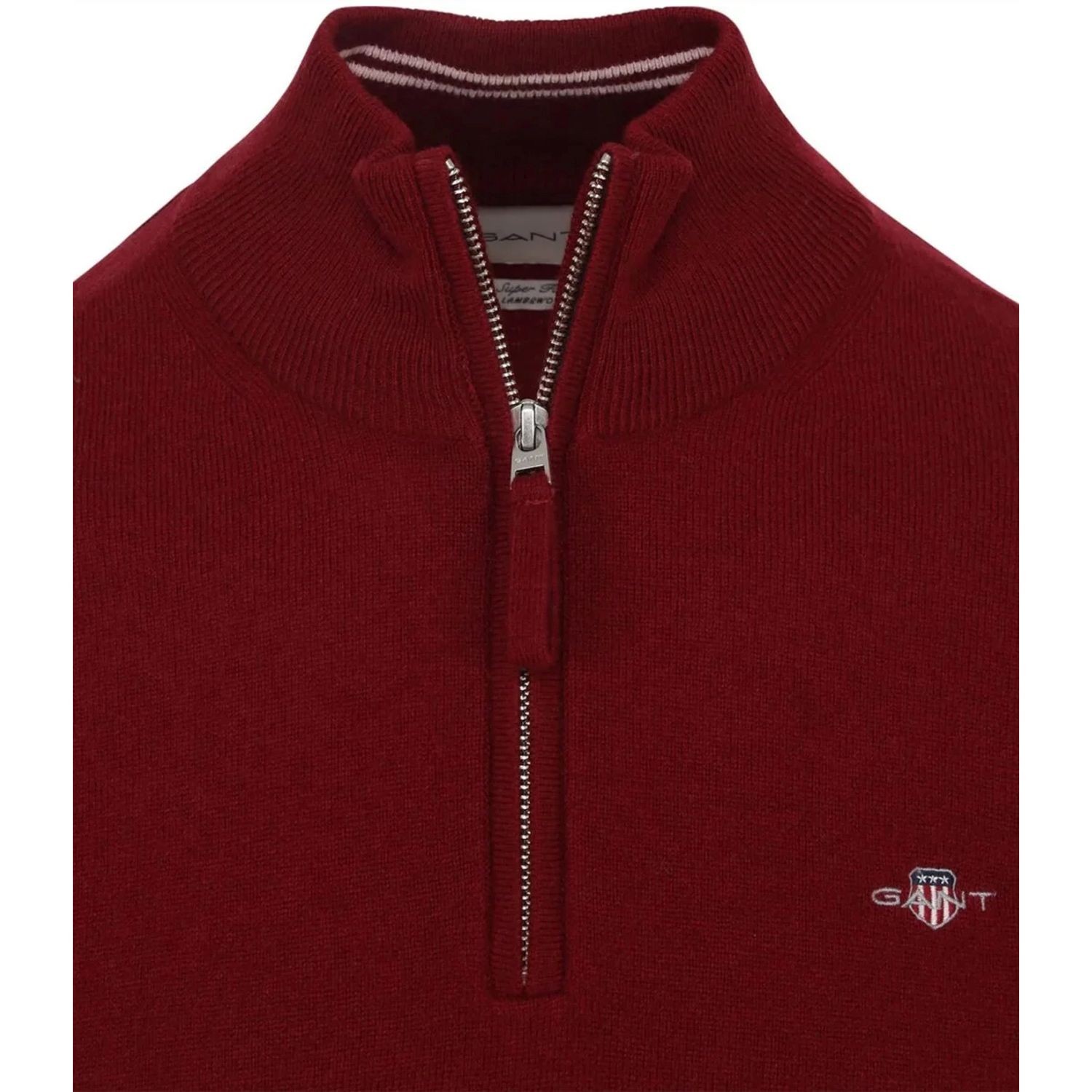 GANT Megztinis vyrams, Raudona, SUPERFINE LAMBSWOOL 2