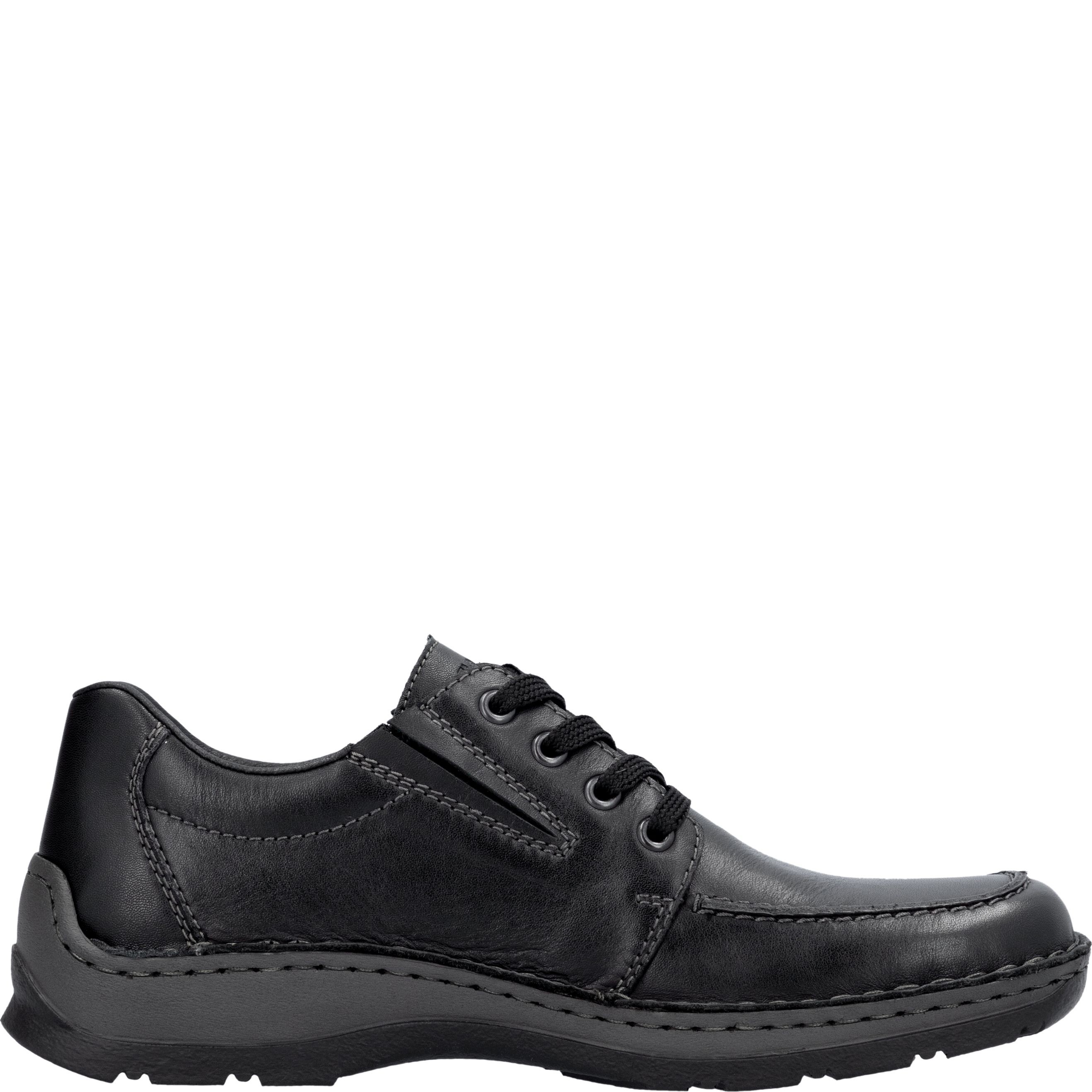 RIEKER Laisvalaikio bateliai vyrams, Juoda, Men's shoes 5