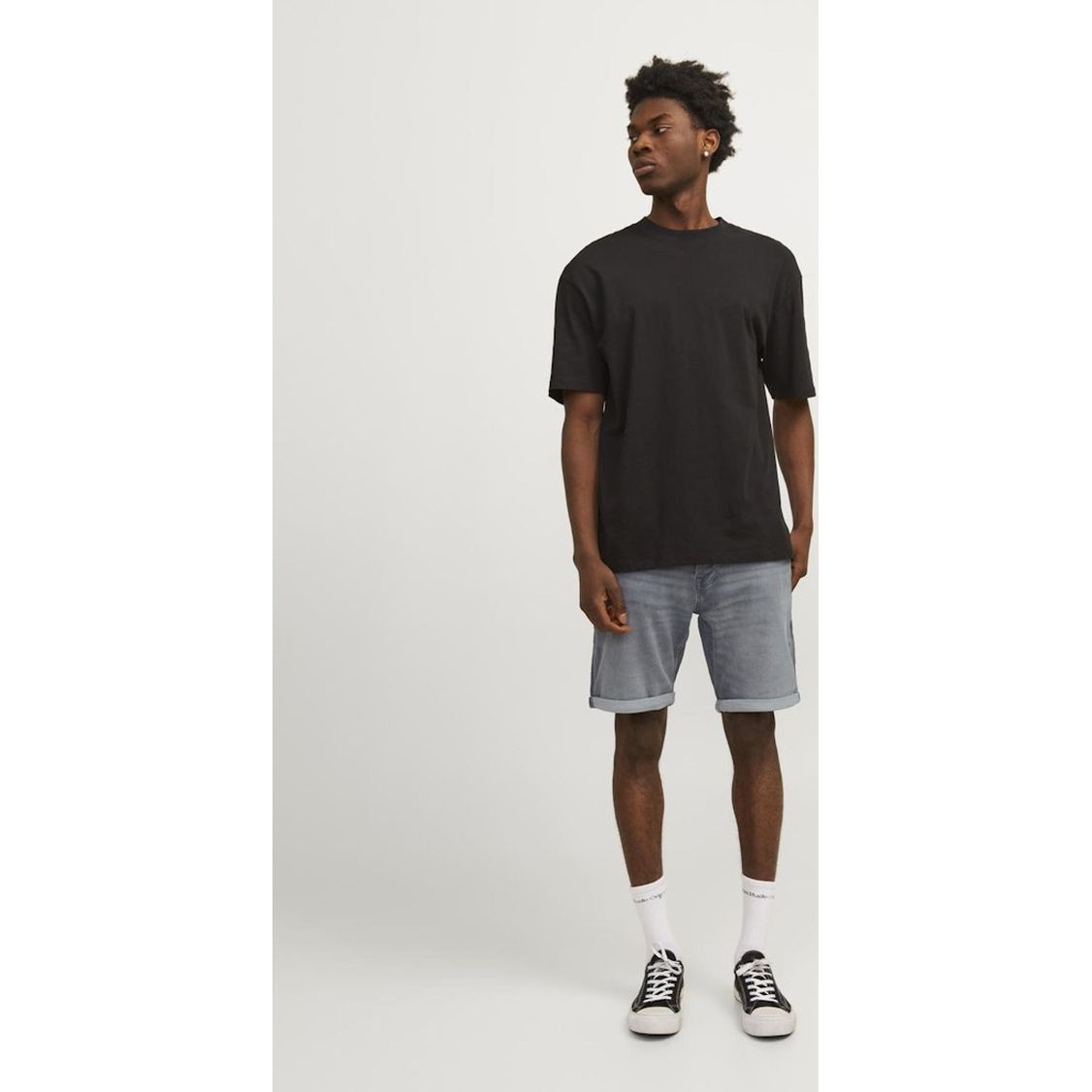 JACK & JONES Šortai vyrams, Pilka, Jjirick shorts 5