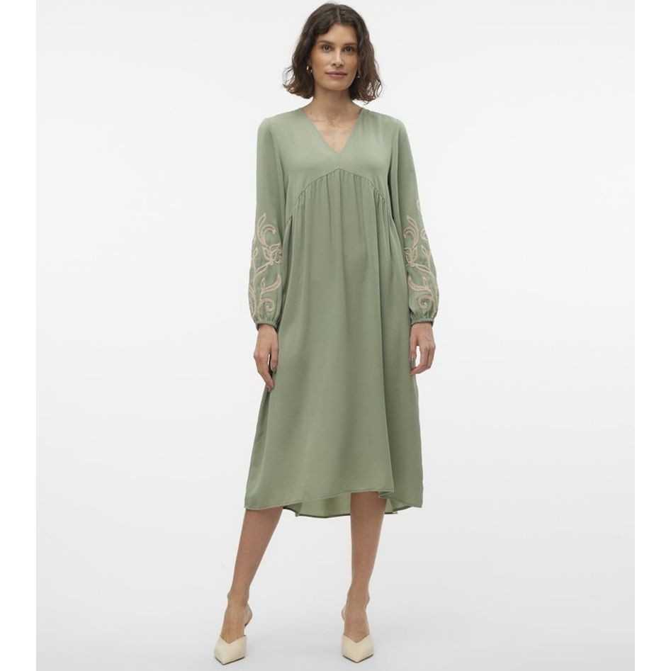 VERO MODA Maxi suknelė moterims, Žalia, Vmnora maxi dress 4