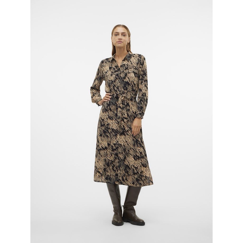 VERO MODA Maxi suknelė moterims, Marga, Ofreya shirt dress 4