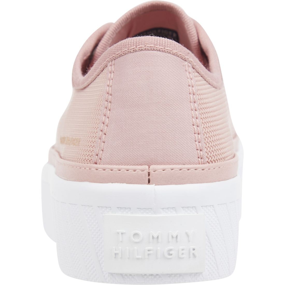 TOMMY HILFIGER Sportiniai bateliai moterims, Rožinė, Platform vulcanized sneaker 6