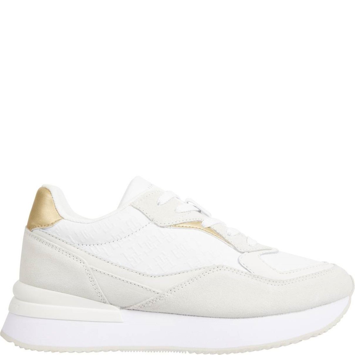 TOMMY HILFIGER Laisvalaikio bateliai moterims, Balta, Luxgram leisure 2