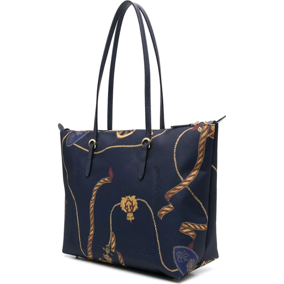 LAUREN RALPH LAUREN Pirkinių krepšys moterims, Mėlyna, Keaton 26-tote-medium 2