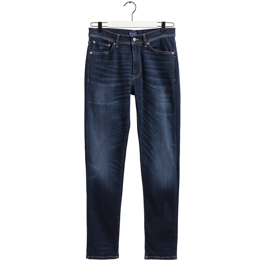 GANT Džinsai - vyrams, Mėlyna, MAXEN ACTIVE-RECOVER JEANS