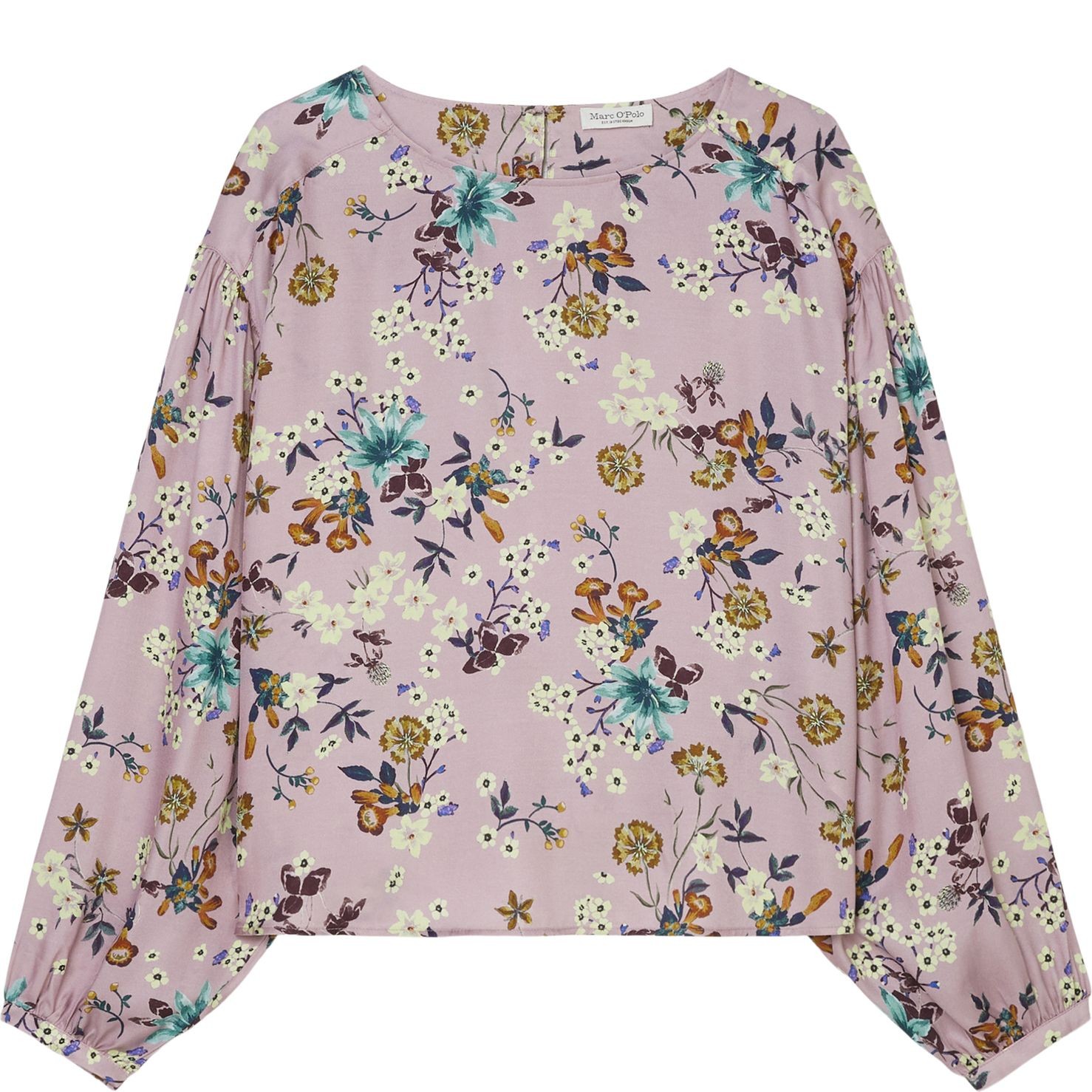 MARC O'POLO Marškiniai moterims, Marga, Blouse LS 1