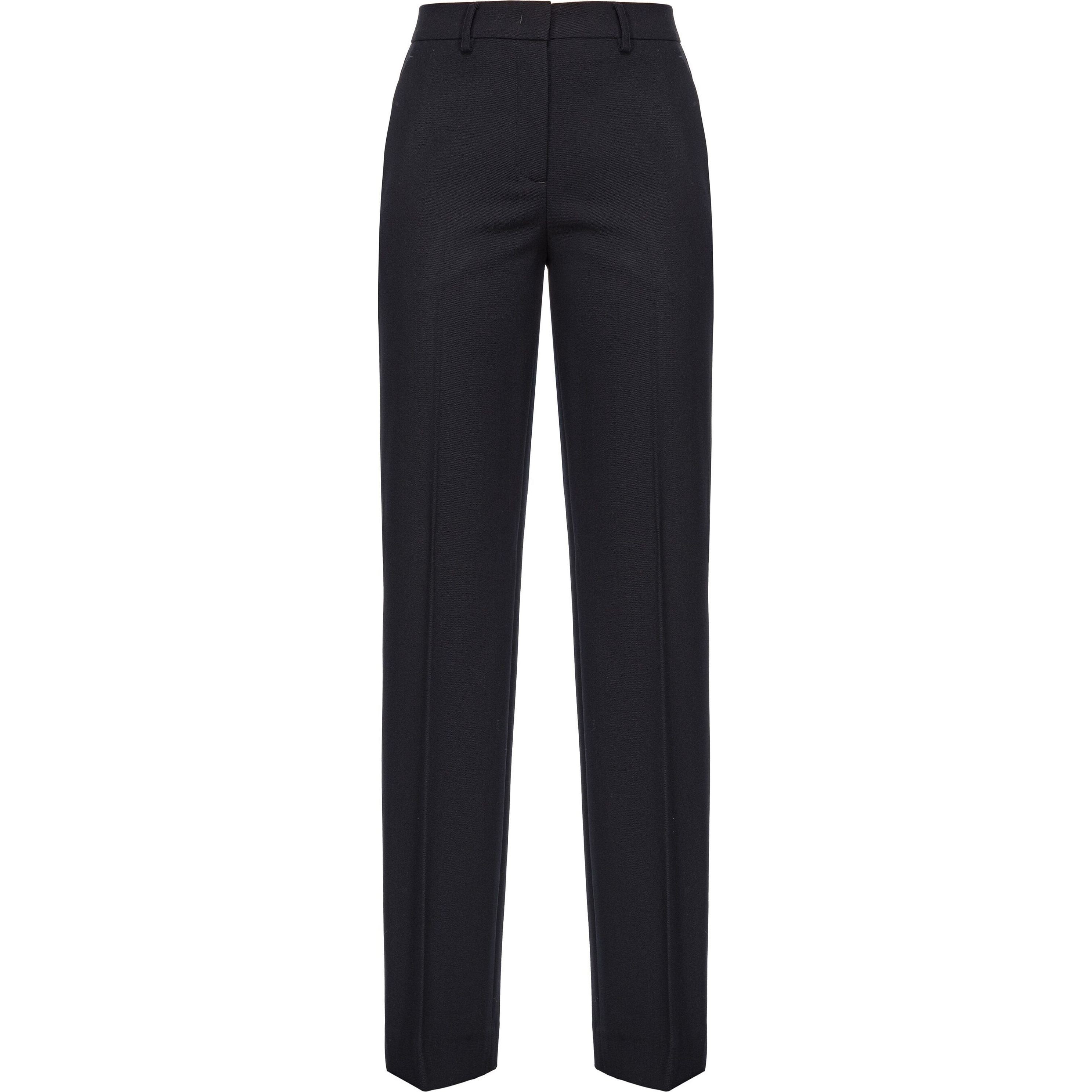 PINKO Kelnės moterims, Juoda, Paraguay straight-leg trousers 1