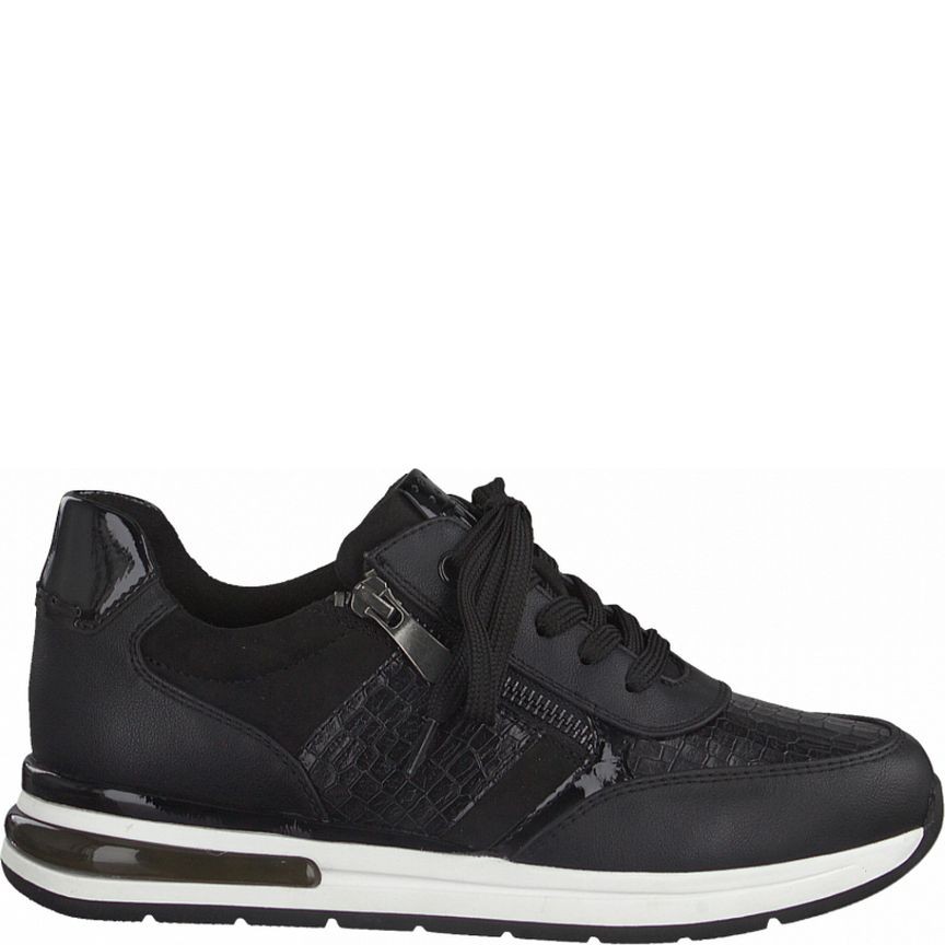 MARCO TOZZI Laisvalaikio bateliai moterims, Juoda, LEISURE 2