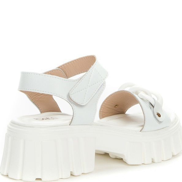 BETSY Basutės moterims, Balta, Sandals 3