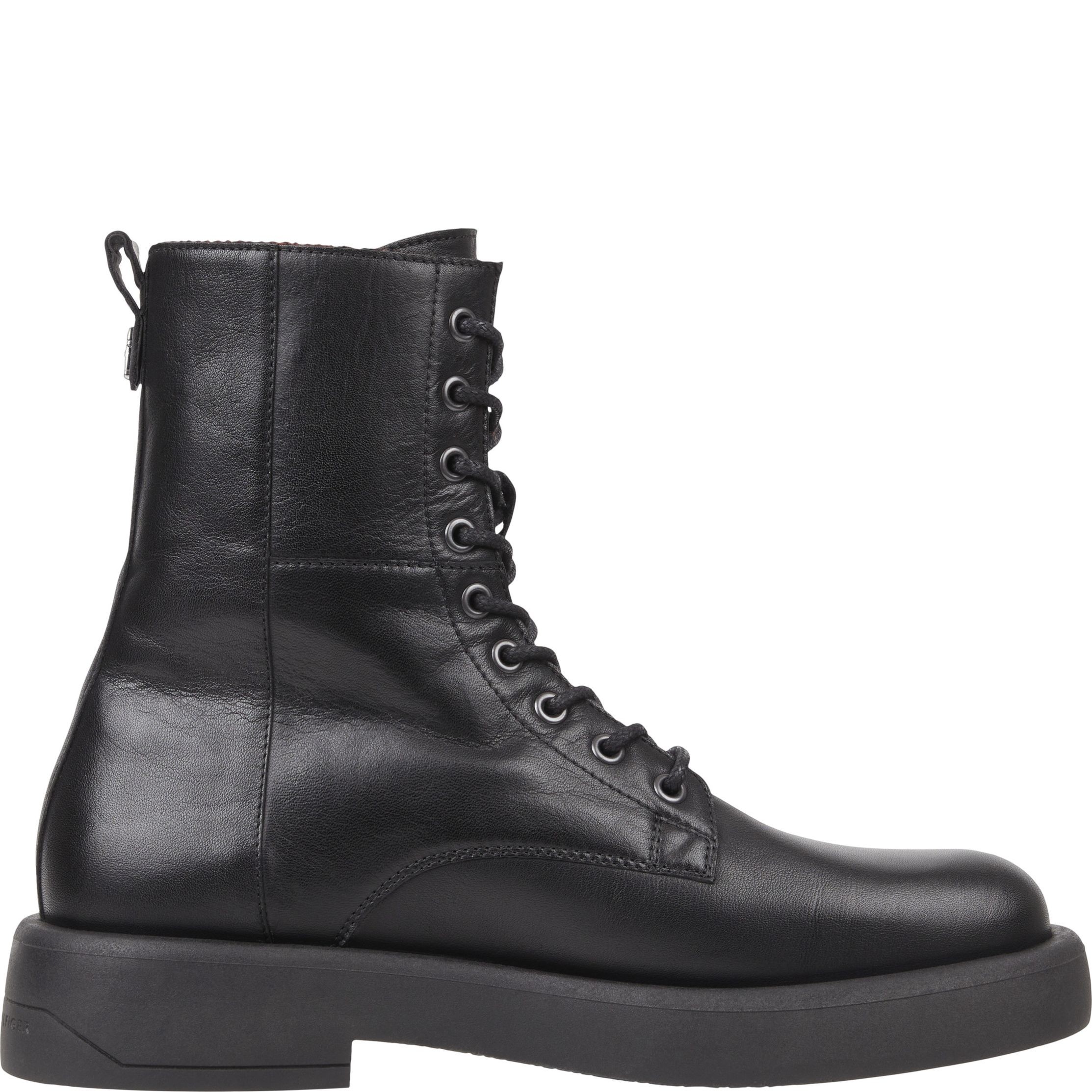 TOMMY HILFIGER Aulinukai vyrams, Juoda, Fashion high boot 5