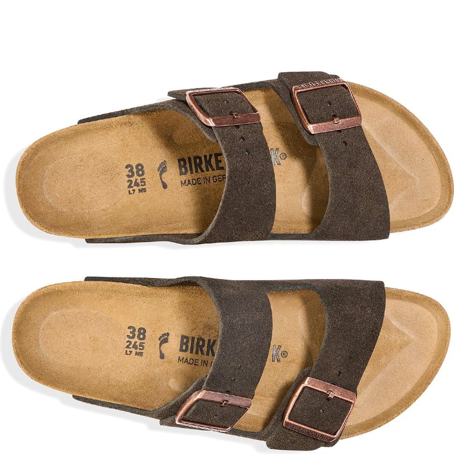 BIRKENSTOCK Šlepetės, Ruda, Arizona slippers 3