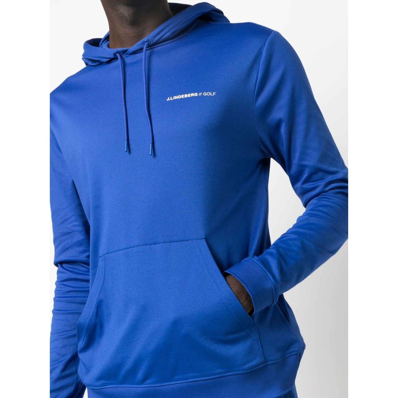 J.LINDEBERG Džemperis vyrams, Mėlyna, Roland hood 4