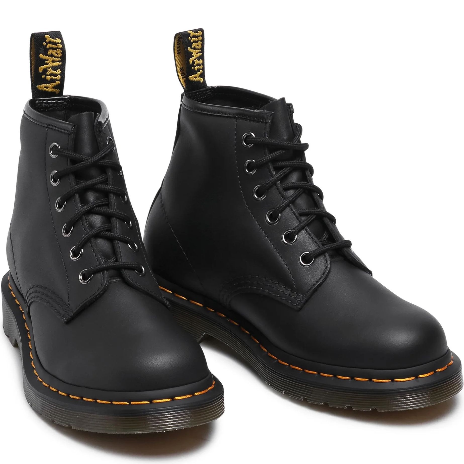 DR. MARTENS Aulinukai, Juoda, 101 Nappa Booties 4