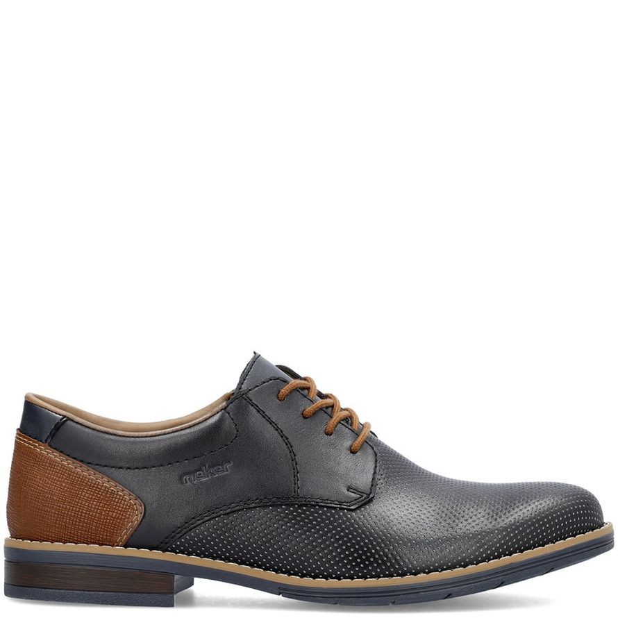 RIEKER Klasikiniai batai vyrams, Mėlyna, FORMAL 3