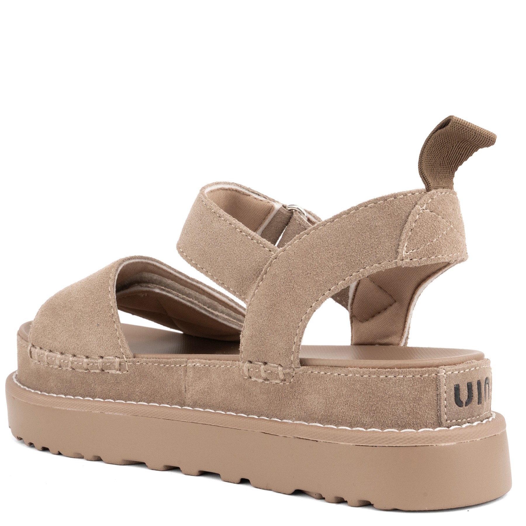 GRUNER SCHUHE Basutės moterims, Smėlio, Sandals 3