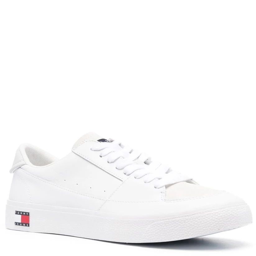 TOMMY JEANS Sportiniai bateliai vyrams, Balta, Vulcanized sport shoe 2