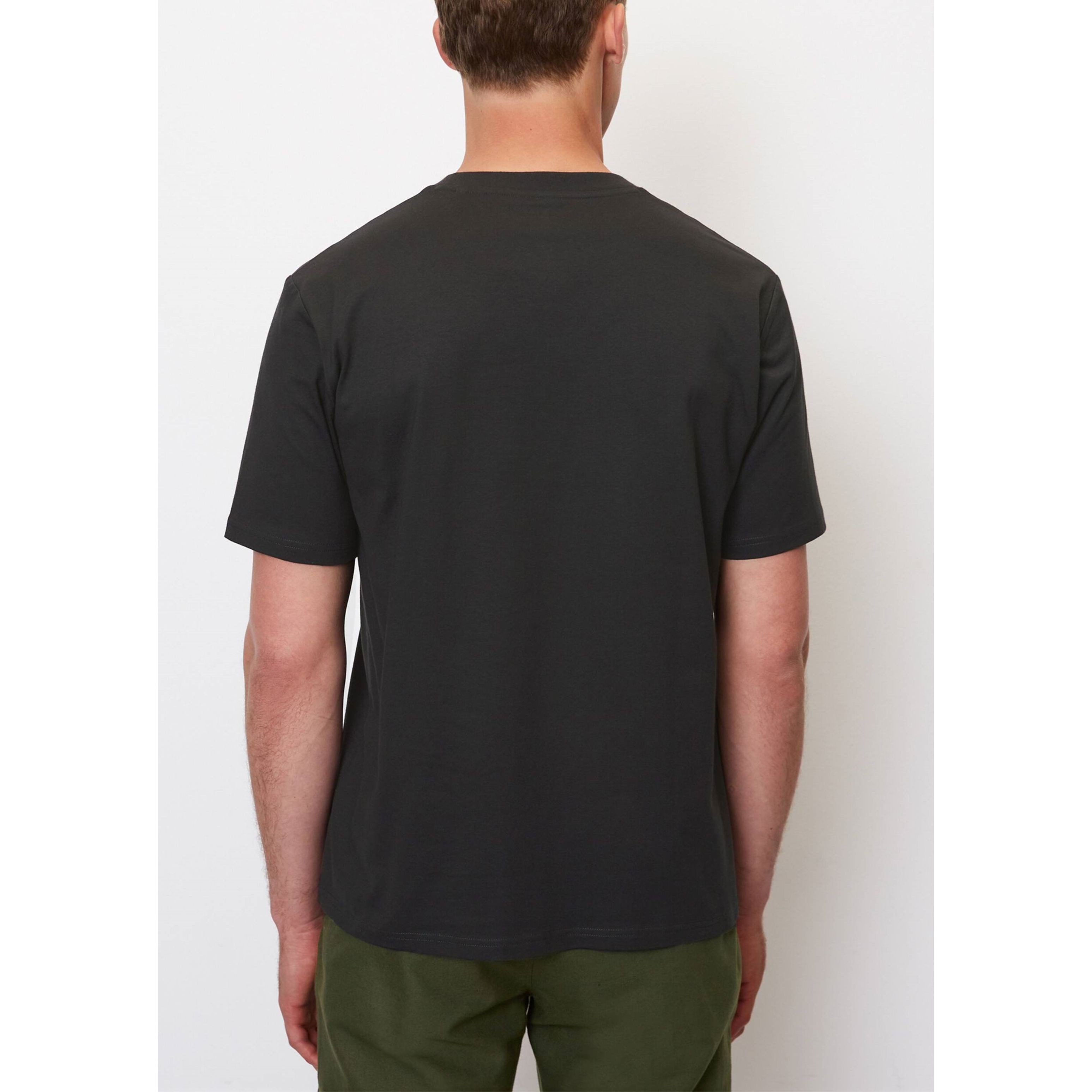 MARC O'POLO Marškinėliai vyrams, Juoda 3